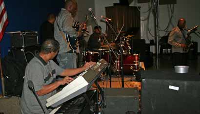 jazz band at UAW 848