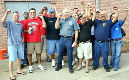 Solidarity Supporters at UAW 218 Hall